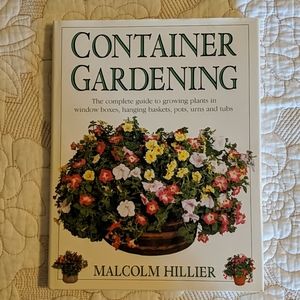 "Container Gardening" hardback book